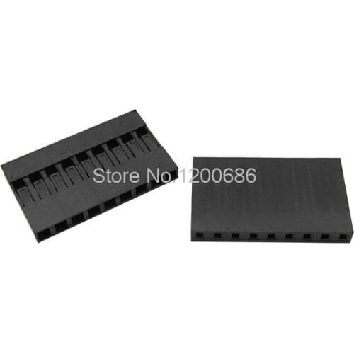 Dupont Connector Housing Female 2.54mm 1x8P