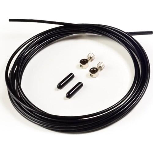 Fitcoach Fitness Cable for Jump Rope - 2.5mm Diameter/3M Long Stainless Steel Ultra Speed Replacement Jump Rope Cable with PU fo