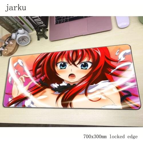 High school dxd pad mouse computador gamer mause pad 700x300X2MM padmouse big Colourful mousepad ergonomic gadget desk mats