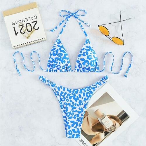 MYTENG Leopard Swimwear