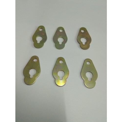 Copper color plating Photo Frame Steel Pear shape Hook Oil Painting Rings size 4.1*3.7cm with two nail holes