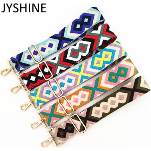 Colorful Bag Strap Women Handbag Belt Wide Shoulder Bag Strap Replacement Strap Accessory Bag Part Adjustable Belt for Bag 130cm