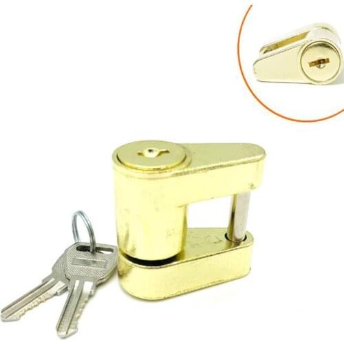 Trailer Coupler Padlock Solid Brass Trailer Locks for Hitch Security Protector Theft Protection