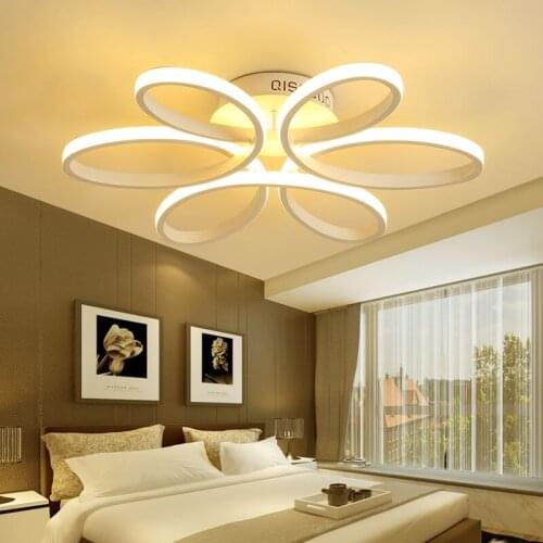 2017 New Modern LED Chandeliers For Living Dining Room Bedroom Fixture Chandelier Ceiling lamp Dimming home lighting luminarias