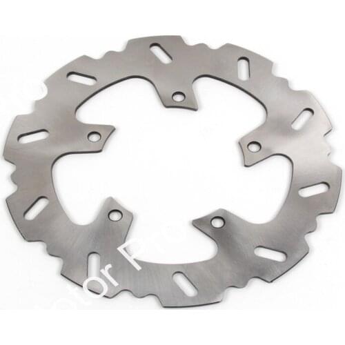 Rear Brake Disc For BMW G 650 X MOTO 2007 2008 2009 Motorcycle Brake Disk Rotors CNC Aluminum G650X G650 650X 07 08 09 Silver