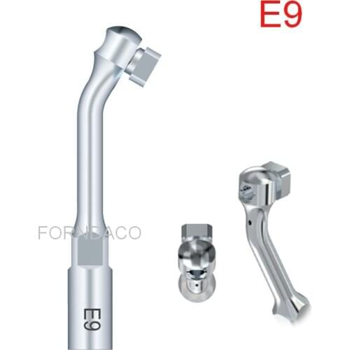 2pcs E9 Dental Scaler Tips For EMS Woodpecker Scaler Handpiece Dental Ultrasonic Scaler Scaling Tip Dental Equipment Dentist