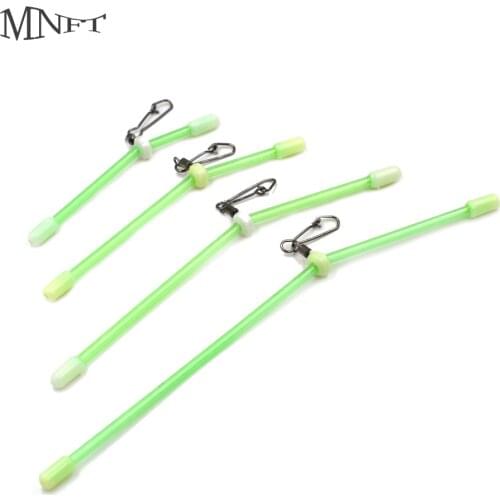 MNFT 6Pcs Anti Tangle Booms Sea Fishing Tackle Plastic Tube Balance Bracket Luminous Fishing Group Fishing Line Pesca