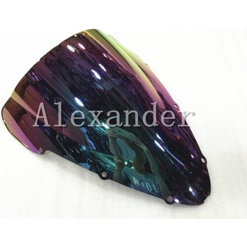 For Honda CBR 600 F4I 2001 2002 2003 2004 2005 2006 2007 Iridium Windshield WindScreen Double Bubble cbr CC CBR600 cbr600 rr RR