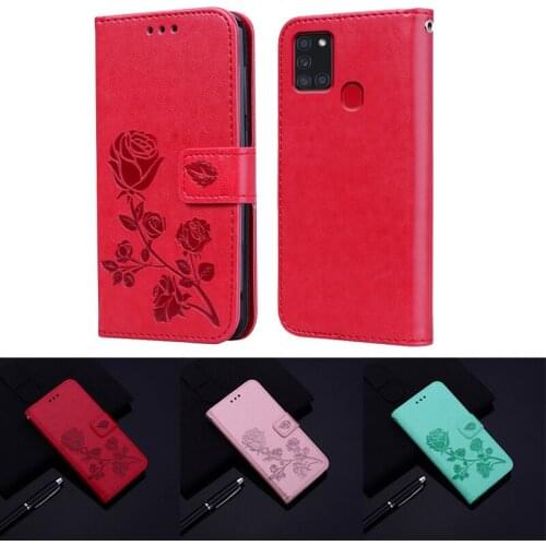 For Samsung Galaxy A21S Flip Case A 21S Phone Cover For Galaxy A21S A217F/M/N A21 SM-A215U Coque Leather Case for Samsung A 21 S