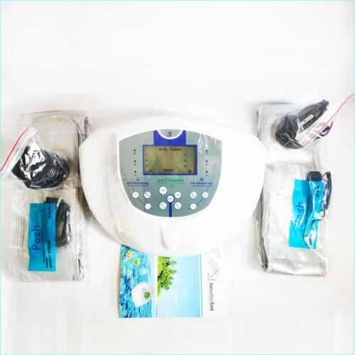 DUAL ION DETOX FOOT BATH IONIC CELL CLEANSE SPA MACHINE Ionic Detox through feet,aqua foot spa packed with aluminum suitcase