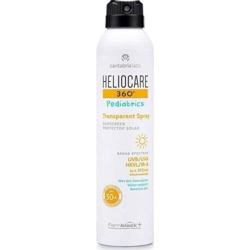 HELIOCARE - 360 ° SPF 50 + PEDIATRICS transparent sunscreen SPRAY (200 ML)
