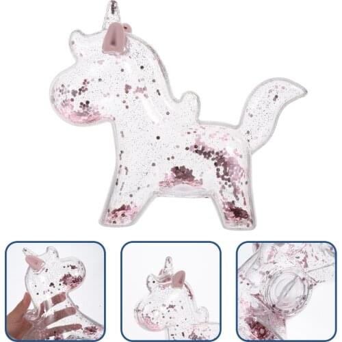 Unicorn Piggy Bank Adorable Transparent Gorgeous Saving Pot Piggy Bank Coin Storage Jar Coin Bank for Desktop Bedroom Kids