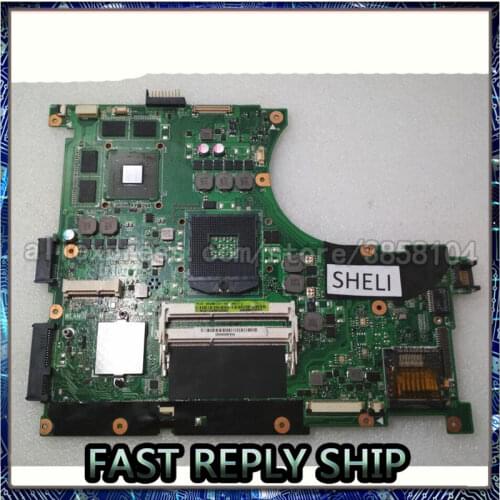 SHELI For ASUS N56VM N56V Motherboard with GT630M REV 2.2 60-N9JMB1301-E02 69N0M3M13E02P