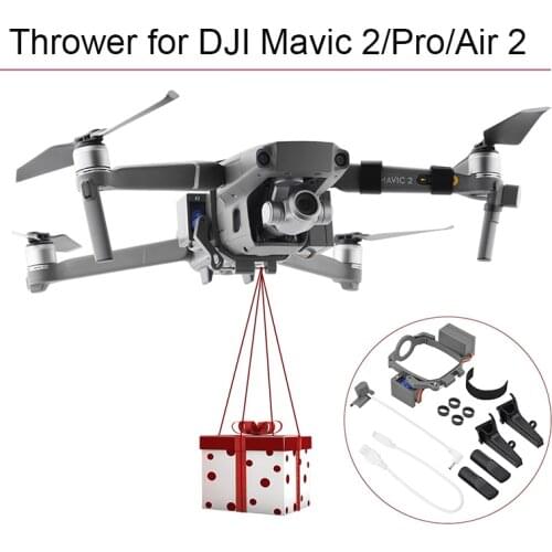 Thrower for DJI Mavic 2 Pro Zoom Air 2 Mini 2 FIMI X8 Fishing Bait Delivery Parabolic Airdrop System Drone Quadcopter Accessory