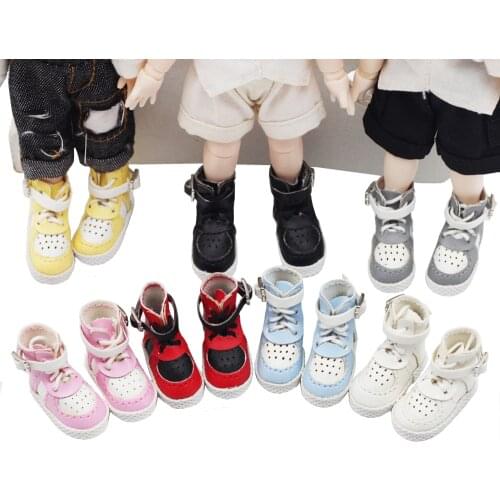 OB11 shoes high shoes for 1/12 BJD obitsu11 doll shoes accesories mini shoes toys