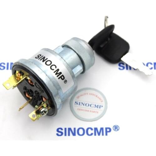 E200B Ignition Switch 5G-0156 5G0156 For Starter Switch with 2 Keys, 5 lines, 3 month warranty
