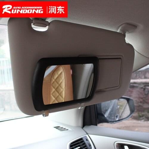 Shunwei auto sunshade cosmetic mirror portable auto cosmetic mirror sd-2403