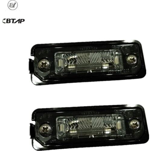 BTAP 2PCS New License Plate Light For Skoda Superb 2008-2013 3TD943021 3TD 943 021