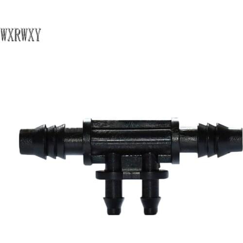 8/11 reducing tee barb connector 1/4 4/7 hose connector Tee garden irrigation water splitter 3/8" 1/4" barb Gardening joints