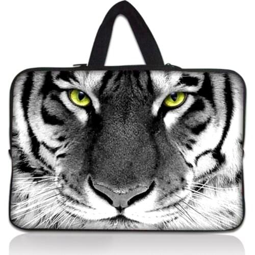 Women Tiger Handle Laptop Bag 7 10 12 13 14 15.6 17 inch Computer Bag PC Sleeve Bag Case Notebook Tablets Protector Pouch #2