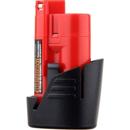 12V 3.0Ah Rechargeable 3000mAh Battery for Milwaukee M12 XC Cordless Tools 48-11-2402 48-11-2411 batteries 48-11-2401 & 2000mAh