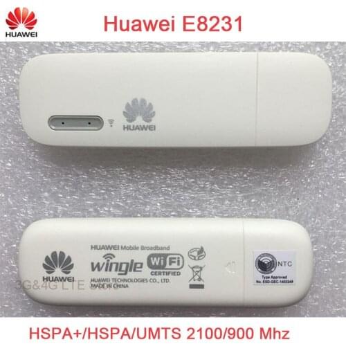 50pcs/lot DHL free shipping Unlocked 21M Huawei E8231 3G USB wifi modem
