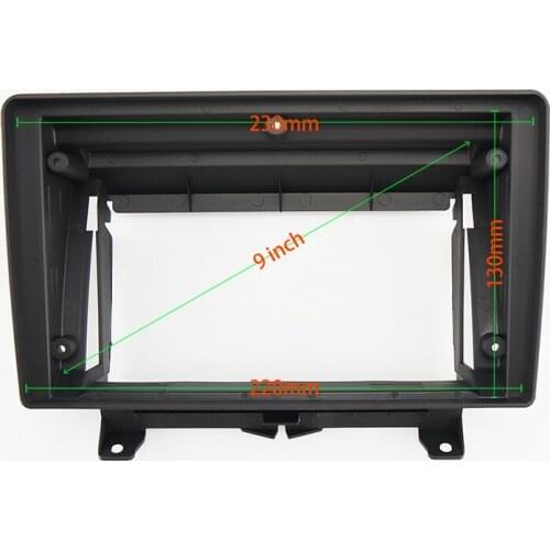 9 inch Fasxia Car Audio Frame Car Radio Fascia,gps navigation fascia panel is suitable 2005-2009 LAND ROVER RANGE ROVER SPORT