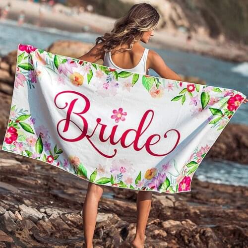 Pool Beach swimming Wedding Engagement bride to be bridesmaid Bachelorette hen Party Bridal Shower Honeymoon Travel Gift present