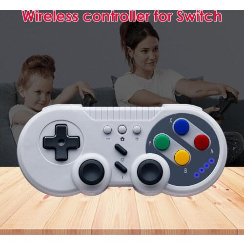 Bluetooth Wireless Game Controller for Nintendo Switch Gamepad for Windows PC Dual Motor Vibration Turbo Function Game Accessori