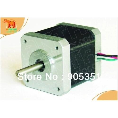 CNC Nema17 for 1.7A, 4200g.cm, 48mm length, 2-Phases,0.9 degree Wantai Stepper Motor