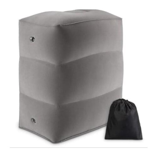 Kids Flight Sleeping Footrest Pillow Resting Pillow On Airplane Car Bus Pillow Inflatable Travel Foot rest Pillow Foot Pad