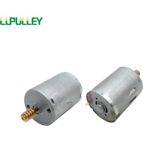 LUPULLEY JGY-370 Permanent Magnet DC Motor Single Motor 6V/24V/12V with Turbo Worm Gear High Speed for RC Car Motor