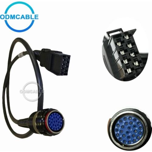 FCI 8 pin to obd 2 cable for VOCOM 88890030 diagnosis Adapter cable 8 pin to obd ii 16 pin cable auto diagnostic cable