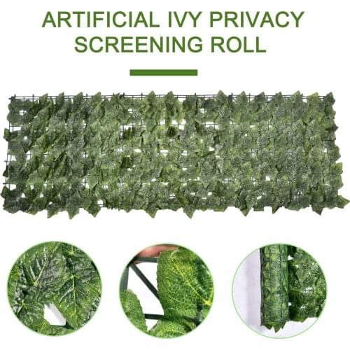 Artificial Leaf Privacy Fence Roll Wall Landscaping Fence Privacy Fence Screen Outdoor Garden Backyard Balcony Fence