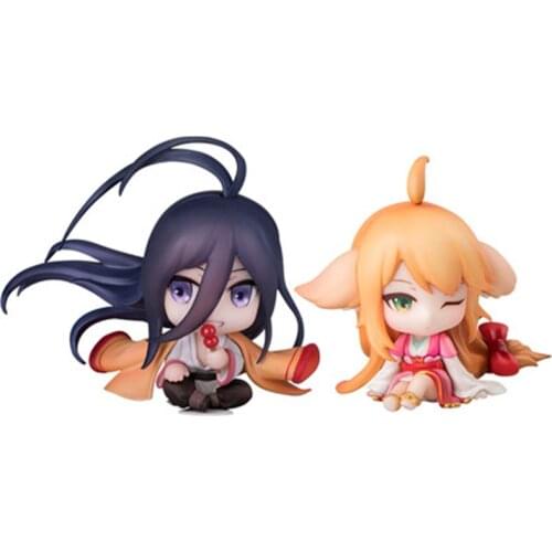 Fox Spirit Matchmaker Tushan Honghong Dongfang Yuechu Q Version Chinese Anime Action Figure Hand-Made Collection Model Toys