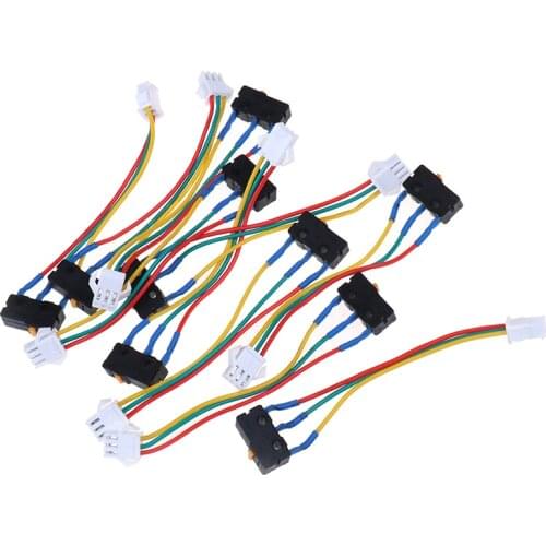 10pcs Gas Water Heater Micro Switch Three Wires Small On-off Control Without Splinter