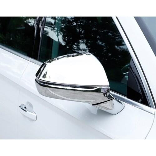 Fit for Audi q5l rearview mirror cover ABS electroplating rear view mirror protection cover for q5l decoration