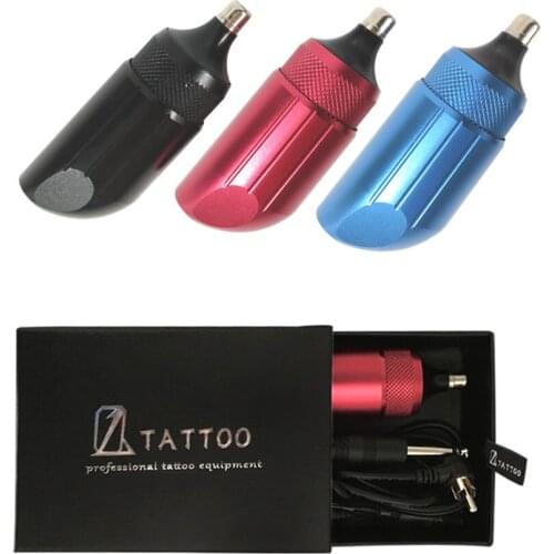 Professtional Tattoo Equipment Short Pen Motor Pen DC Interface Tattoo Pen Machine for Cartridge Needles Tips