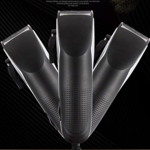 Professional Hair Clippers Men Trimmer Barber Grooming Kit Haircut Cutting Machine EU Plug D0AB