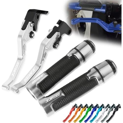 Brake Handle Clutch Levers Motorcycle Thruster Grip Handle Bar Cap End Plugs For YAMAHA XJR1300 1995-2003 2002 2001 2000 1999