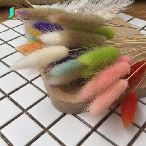 DIY Material Bag Hand-made Eternal Life Of The Fiddle Dog Tail Grass Forget-me-glass Cover Floral Material Colorful S122P