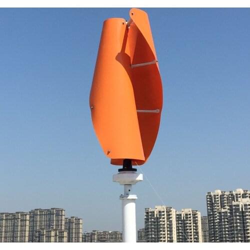 600W 400W Vertical Wind Turbine Permanent Magnet Generator 3 Phase 12V 24V 48v Vertical Axis Coreless Wind Generator