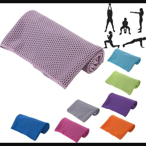 Absorbent Fitness Dry Cooling Sports Towel For Gym Exercise face Sweat Towels