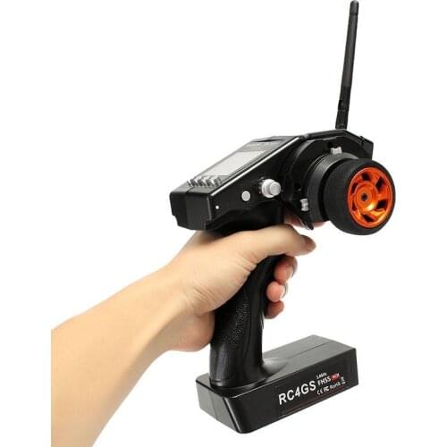 RadioLink RC4GS 2.4G 4CH Car Controller Transmitter + R6FG Gyro Inside Receiver for RC Car Boat