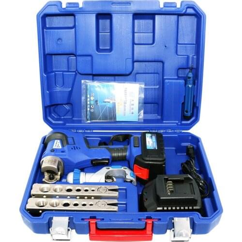 Refrigeration tool WK-E806AL 4000mAh lithium battery electric flarer Copper pipe electric expansion pipe tool 6-19mm