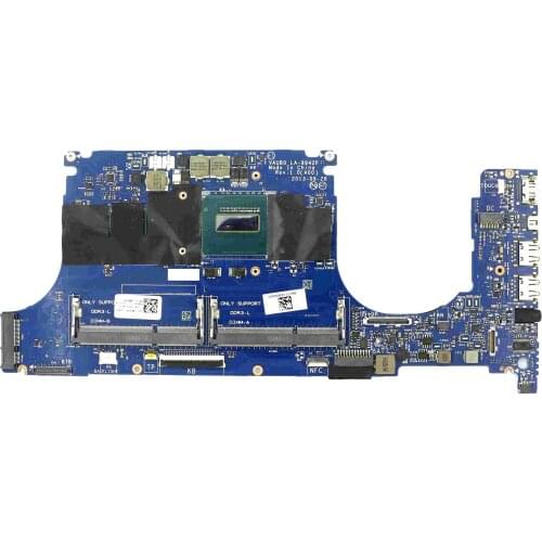 WRDFK / 0WRDFK / CN-0WRDFK DDR3L UMA Laptop Motherboard VAUB0 LA-9942P w/ i5-4200H 2.8GHz CPU for Dell XPS 15 9530 eDP Laptops