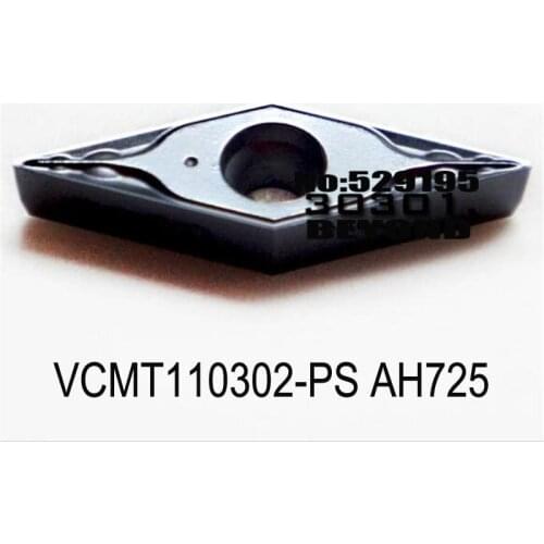 Original VCMT VCMT110304 VCMT110302 VCMT110302-PS VCMT110304-PS AH725 turning Lathe tungsten carbide inserts CNC