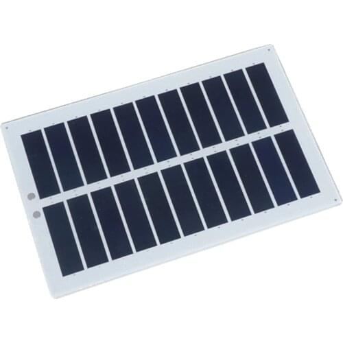 Tempered glass panel solar panel 5.5V 2.5-3W 151*96mm Outdoor solar photovoltaic panels