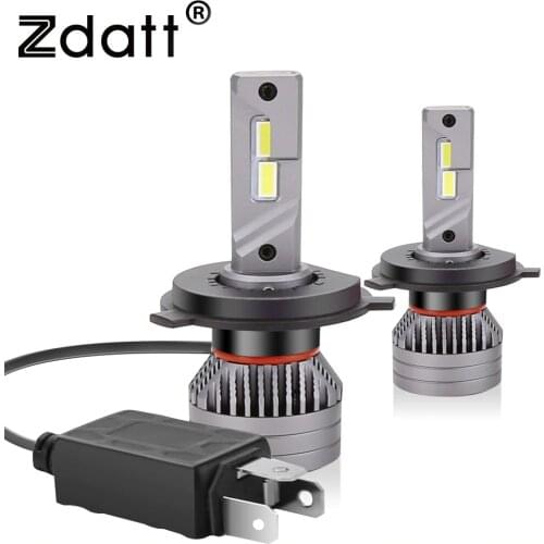 Zdatt Bulbs H7 H4 Led Car Headlights Canbus H1 H8 H9 H11 9005 HB3 9006 HB4 H13 90W 16000LM 24V 6500K Turbo CSP Car Head Light