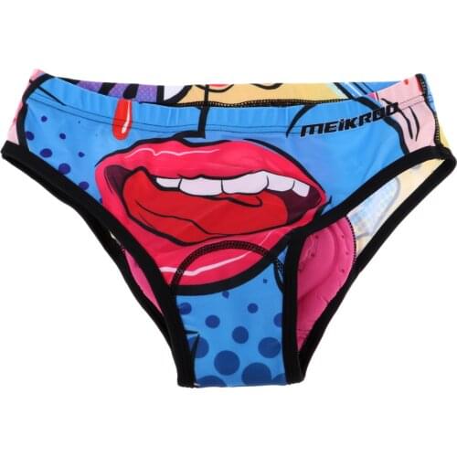 Womens Comfortable Bike Bicycle Cycling Shorts, Gel 3D Padded Underwear Bike Shorts Pants - Breathable & Lightweight